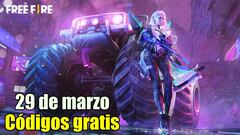 Free Fire | Códigos de hoy miércoles 29 de marzo de 2023: recompensas gratis