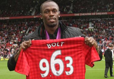 Bolt aims to be "among best football players in the world"