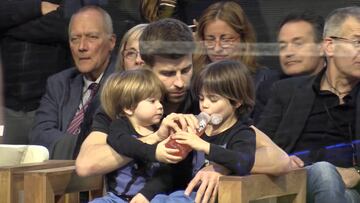 Gerard Piqué, todo un padrazo en el pádel: ¡Partido y merienda!