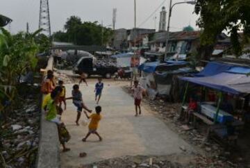 Fútbol y pobreza en Indonesia