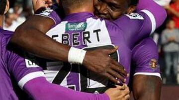 <b>HISTÓRICO. </b>El resultado provocó la fiesta en Zorrilla y la modificación pertinente en la lista histórica de los resultados del equipo en los partidos de Primera División.