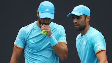 Robert Farah y Juan Sebastián Cabal, perdieron en los octavos de final de Indian Wells ante los americanos Taylor Fritz y Tommy Paul, por 6-1 y 6-4.