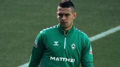 Rafael Santos Borré, delantero del Werder Bremen.