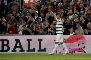 Inui deslumbró en el Camp Nou.