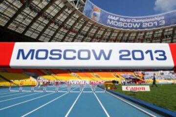Todo a punto para los Mundiales de Atletismo Moscú 2013
