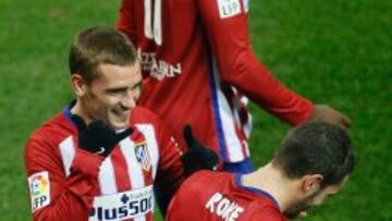 Koke reparte goles; Griezmann siempre aparece