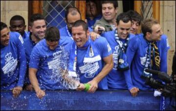 Oviedo celebra el ascenso