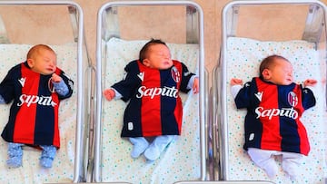 El Bolonia regalará camisetas del club a cada recién nacido en la ciudad italiana