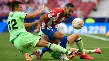 Matheus Cunha, durante el Atlético-Athletic
