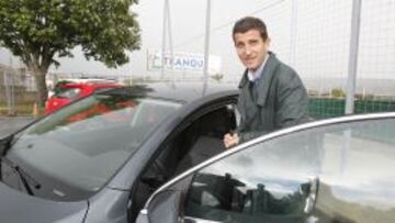Javi Gracia, rumbo a Málaga.