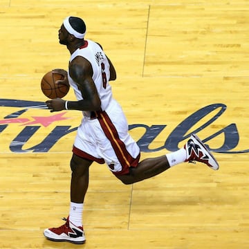 Las zapatillas de LeBron en las otras NBA Finals