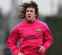 Puyol sigue con su trabajo específico de recuperación