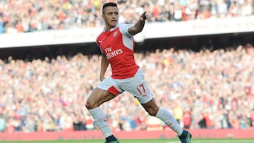 Alexis, Top 10 de los mejores jugadores históricos del Arsenal