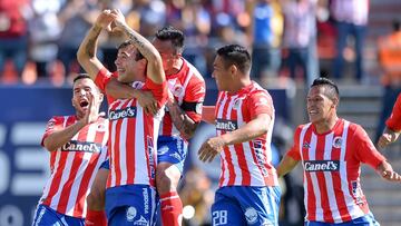 San Luis vence al Monterrey y gana sus primeros puntos en la Liga MX