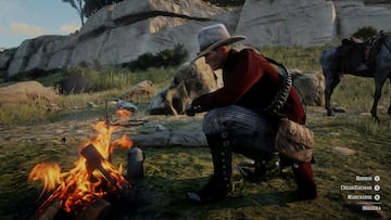 Cómo crear objetos y todas las recetas de Red Dead Redemption 2