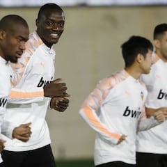 Diakhaby no se entrena y tiene difícil estar frente al Granada