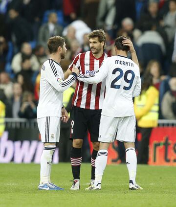 El 17 de noviembre de 2012 el delantero recibió los aplausos del Bernabéu durante el partido de LaLiga entre el Real Madrid y el Athletic Club. La afición madridista quiso mimar así a un jugador que no estaba viviendo su mejor momento en Bilbao y que gustaba en la casa blanca.   