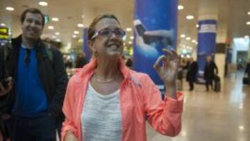 Anna Tarrés, que entrenó al equipo de sincro de España y ahora hace lo propio con Ucrania.