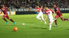 Fainer Torijano: "Sometimos a Santa Fe en el primer tiempo"