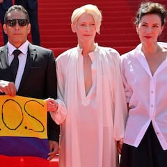 SOS Colombia, el mensaje de actores en la alfombra roja del Festival de Cannes