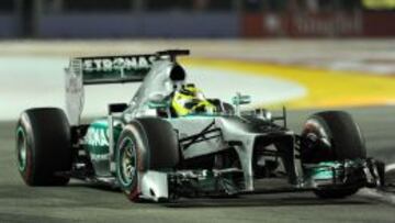 DECEPCIÓN. Las aspiraciones de Rosberg para esta carrera eran muy superiores al resultado final.