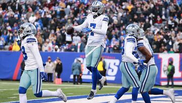 Los Dallas Cowboys vencieron a los New York Giants gracias a los cuatro turnovers, tres intercepciones y un fumble, generados por su defensiva.