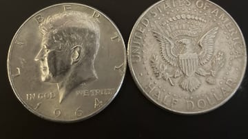 Moneda de John Fitzgerald Kennedy