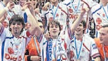 <b>DEFIENDE LA COPA. </b>El Lobelle se proclamó campeón en Zaragoza.