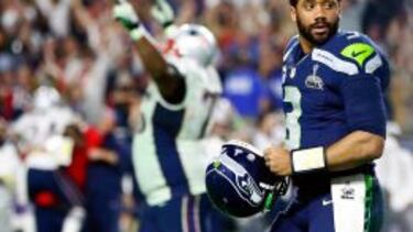 Russell Wilson, tras la intercepción con la que finalizó la Super Bowl XLIX.