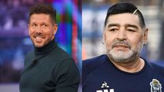 La anécdota del Cholo con Maradona: ¿Y para que mierda pateas desde ahí?