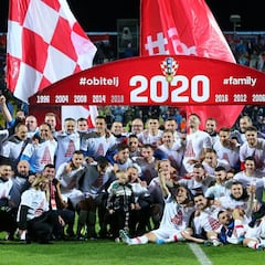 Croacia se apunta a la Eurocopa con una gran remontada