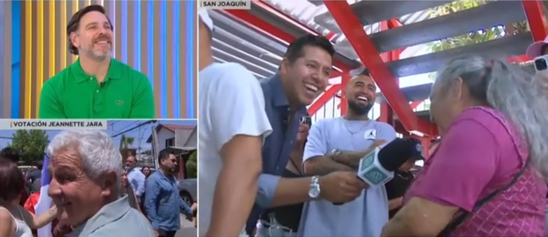 Arturo Vidal hablaba con la TV y lo que pasó es viral: la pregunta que sacó risas del “King”