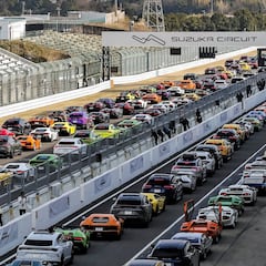 Nuevo récord Guinness del desfile de autos Lamborghini más largo del mundo
