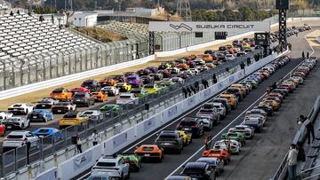 Nuevo récord Guinness del desfile de autos Lamborghini más largo del mundo