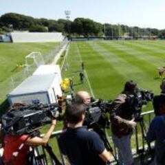 El Atlético de Madrid se entrena pensando en el Leicester