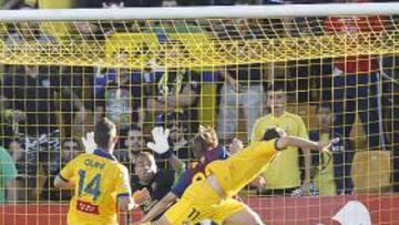 <b>EL MEJOR. </b>Montañés marcó así el primer gol en otro gran partido.