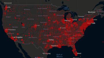 La Uni&oacute;n Americana registr&oacute; m&aacute;s de 24 mil casos confirmados y con esto, ya superaron el mill&oacute;n de personas contagiadas por coronavirus.