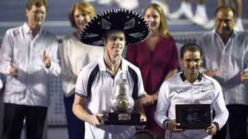 Action photo during the match Sam QUERREY (USA)vs Rafael NADAL (ESP), Corresponding Final to the ATP Singles of the Mexican Open Tennis Telcel 2017, at Central court.
Foto de accion durante el partido Sam QUERREY (USA)vs Rafael NADAL (ESP), Correspondiente al la Final del al ATP Singles del Abierto Mexicano de Tenis Telcel 2017, en Cancha Central, en la foto: Sam QUERREY (USA) Campeon 2017 y Rafael NADAL (ESP) Subcampeon
04/03/2017/MEXSPORT/Alex Gonzalez.
Action photo during the match Sam QUERREY (USA)
vs Rafael NADAL (ESP), Corresponding Final to the ATP Singles of the Mexican Open Tennis Telcel 2017, at Central court.
Foto de accion durante el partido Sam QUERREY (USA)
vs Rafael NADAL (ESP), Correspondiente al la Final del al ATP Singles del Abierto Mexicano de Tenis Telcel 2017, en Cancha Central, en la foto: Sam QUERREY (USA) Campeon 2017 y Rafael NADAL (ESP) Subcampeon
04/03/2017/MEXSPORT/Alex Gonzalez.