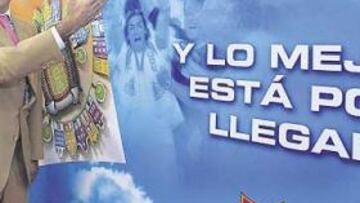 <b>OTRA CAMPAÑA. </b>Del Nido presentó ayer oficialmente la nueva campaña de abonados que comenzará en el día de hoy.