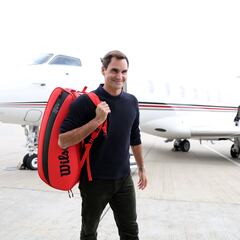 Federer arrives in London for his last tournament
