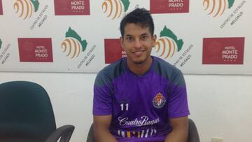 30/07/16  PRETEMPORADA ENTRENAMIENTO VALLADOLID 
 RUEDA DE PRENSA DE RENZO ZAMBRANO
 FOTO ENVIADA IGNACIO.BAILADOR.