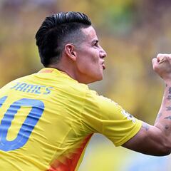 ¡James tumba a Argentina!