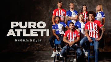 El Atlético presenta su nueva equipación para la campaña 2023-24