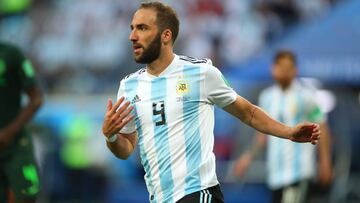 Higuaín: "¿Volver a la Selección? Solo pienso en el Milan"