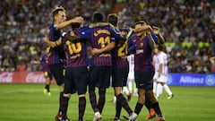 Arturo Vidal sumó minutos en difícil triunfo de Barcelona