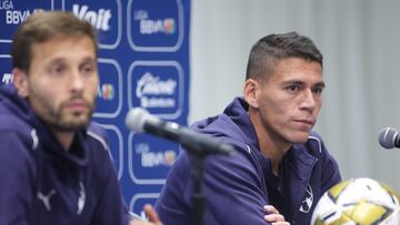 during the media day prior to Final Match between Monterrey and America as part of the Liga BBVA MX, Torneo Apertura 2024 at Hotel Presidente Intercontinental on December 11, 2024 in Puebla, Mexico.