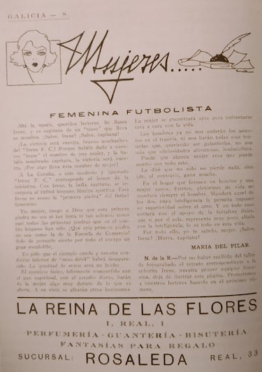 Irene y Nita, dos futbolistas que fueron contra las reglas