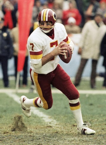 Theismann jugó en la ciudad de Toronto para los Argonauts y en la NFL se desempeñó como quarterback en los Dolphins y Redskins.