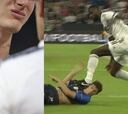 Espeluznante pisotón de Rudiger a Pavard: así le dejó el cuello