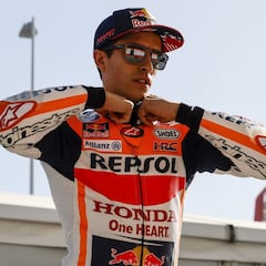 Márquez busca "luchar delante"